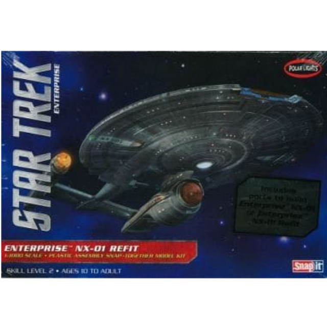 [PTM]1/1000 エンタープライズ NX-01 改装型 「スター・トレック」 [POL898] ポーラライツ(POLARLIGHTS)