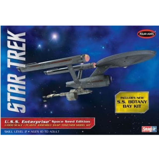 [PTM]1/1000 NCC-1701 U.S.Sエンタープライズ 宇宙の帝王Ver. 「スター・トレック 宇宙大作戦」 [POL908] ポーラライツ(POLARLIGHTS)