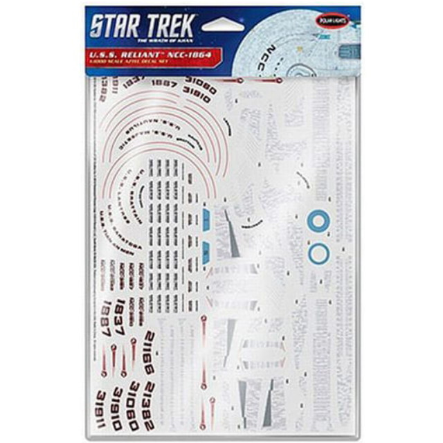 [PTM]1/1000 リライアント用 デカールセット 「スタートレックII カーンの逆襲」 [MKA012] ポーラライツ(POLARLIGHTS) プラモデル