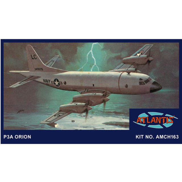 [PTM]1/115 P-3A オライオン w/スイベルスタンド 旧レベル [ATLAMCH163] アトランティスモデル(ATLANTIS) プラモデル