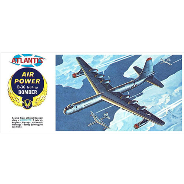 [PTM]1/184 USAF B-36 PEACEMAKER GIANT BOMBER [H205] アトランティスモデル(ATLANTIS) プラモデル