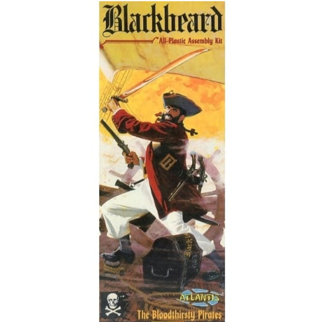 [PTM]1/10 Blackbeard The Bloodthirsty Pirates [AMC-3002] アトランティスモデル(ATLANTIS) プラモデル