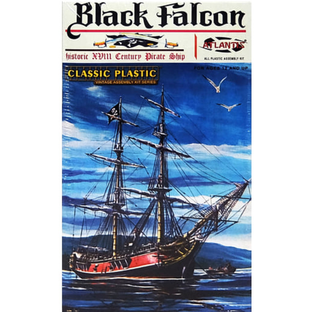 [PTM]1/100 海賊船 ブラックファルコン号 [AMC6003] アトランティスモデル(ATLANTIS) プラモデル