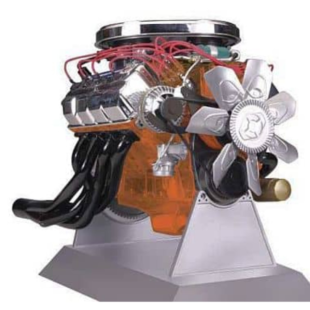 [PTM]1/4 ダッジ A990 HEMI レースエンジン ダイキャスト(一部プラ)製 塗装/印刷済みキット [HA11055] hawk(ホーク) プラモデル