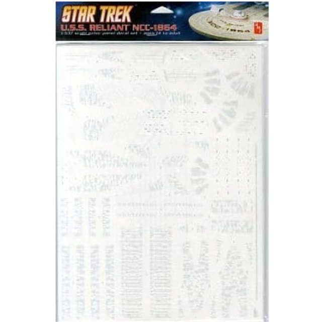 [PTM]1/537 U.S.S リアイアント アズテックデカールセット「スター・トレック」 [MKA003] ポーラライツ プラモデル