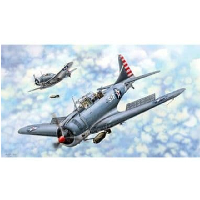 [PTM]1/18 U.S.NAVY SBD-3 ドーントレス [61801] メリットインターナショナル プラモデル