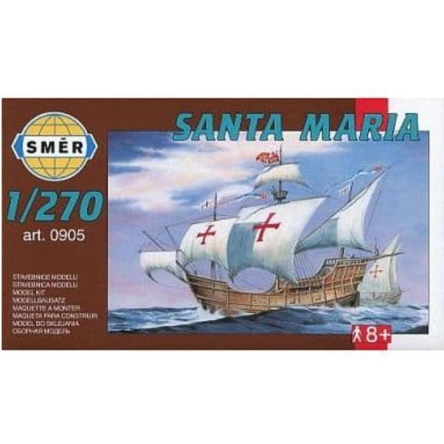 [PTM]1/270 サンタ マリア 1492 (帆船) [905] SMER(セマー) プラモデル