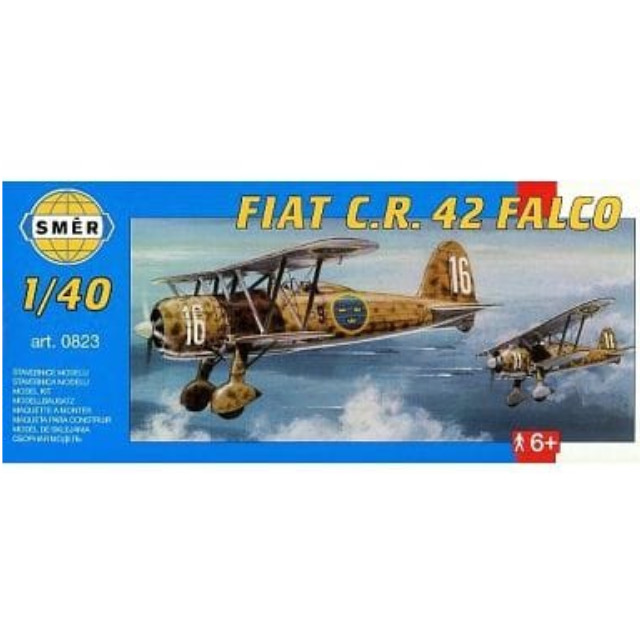 [PTM]1/40 フィアット CR-42 [823] SMER(セマー) プラモデル