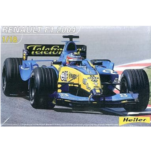 [PTM]1/18 F1 ルノー2004 [FF0797] エレール(Heller) プラモデル