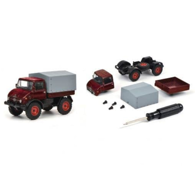 [PTM]1/64 組立キット ウニモグ U406 [452019800] シュコー(Schuco) プラモデル