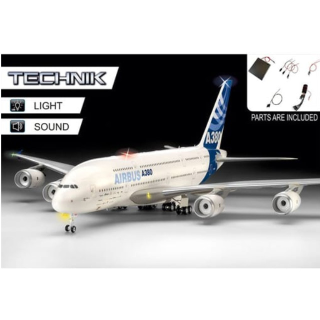 [PTM]1/144 レベルテクニック エアバス A380-800 [00453] レベル(Revell) プラモデル