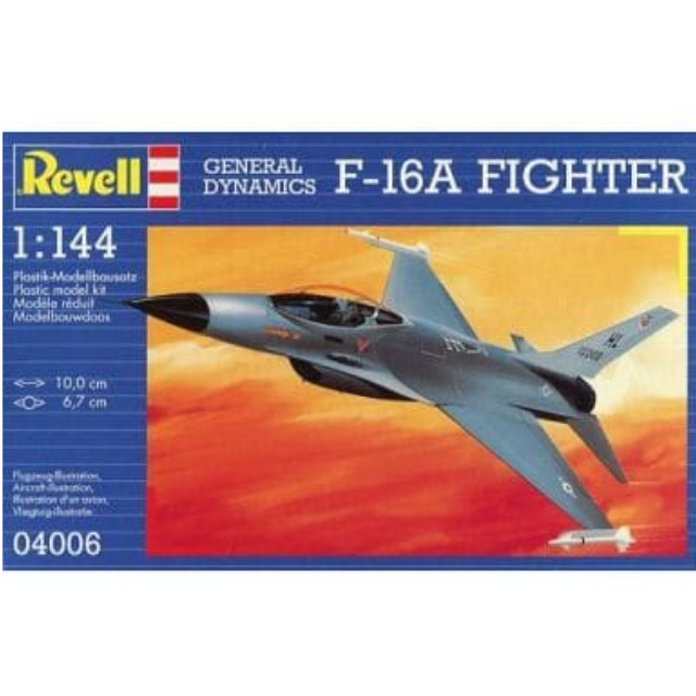 [PTM]1/144 GENERAL DYNAMICS F-16A FIGHTER -F-16A ファイティングファルコン- [04006] レベル(Revell) プラモデル