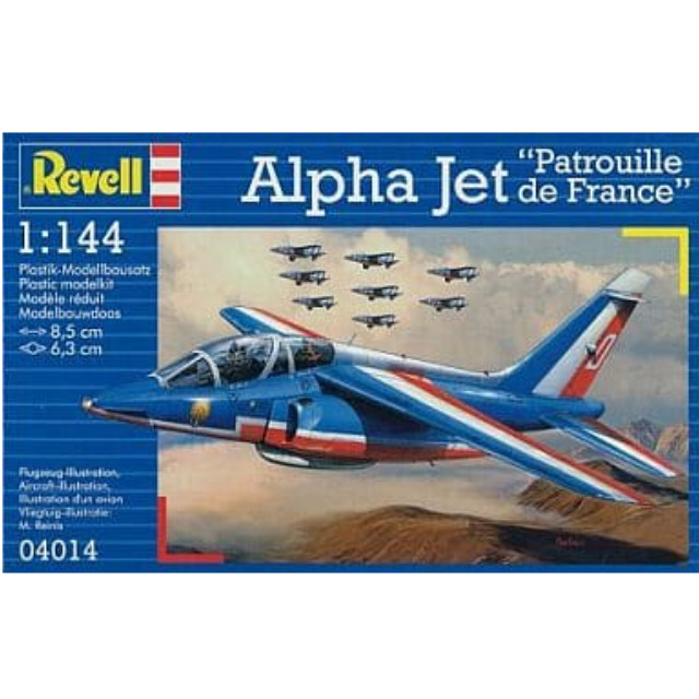 [PTM]1/144 アルファ ジェット パトルイユ・ド・フランス [04014] レベル(Revell) プラモデル