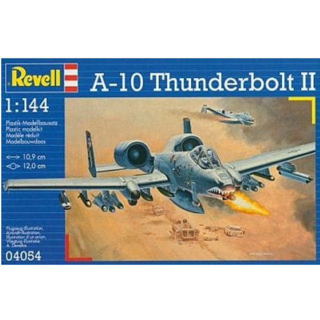 [PTM]1/144 A-10A サンダーボルトII [04054] レベル(Revell) プラモデル
