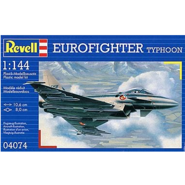 [PTM]1/144 EUROFIGHTER TYPHOON-ユーロファイタータイフーン- [04074] レベル(Revell) プラモデル