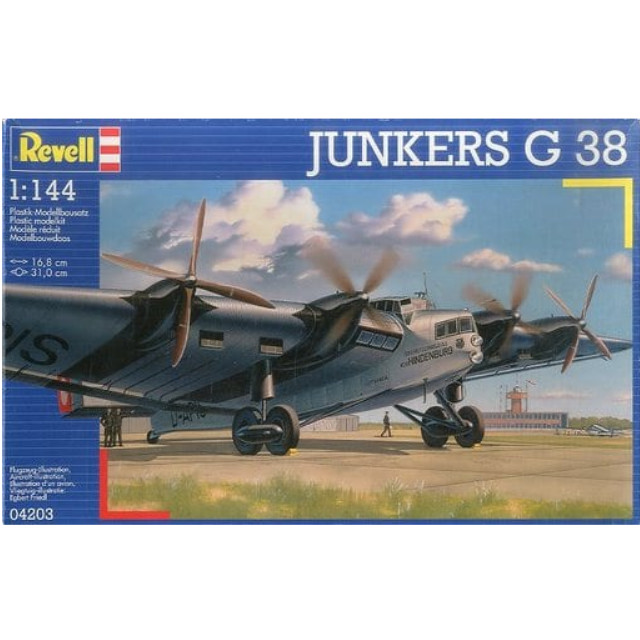 [PTM]1/144 JUNKERS G38 [04203] レベル(Revell) プラモデル