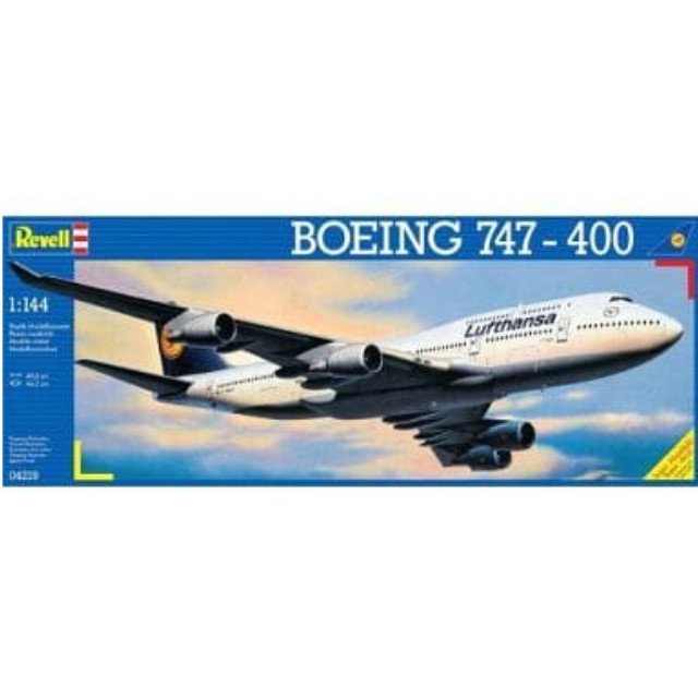 [PTM]1/144 B747-400 ルフトハンザ [04219] レベル(Revell) プラモデル