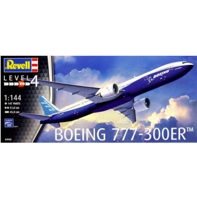 [PTM]1/144 ボーイング 777-300ER [04945] レベル(Revell) プラモデル