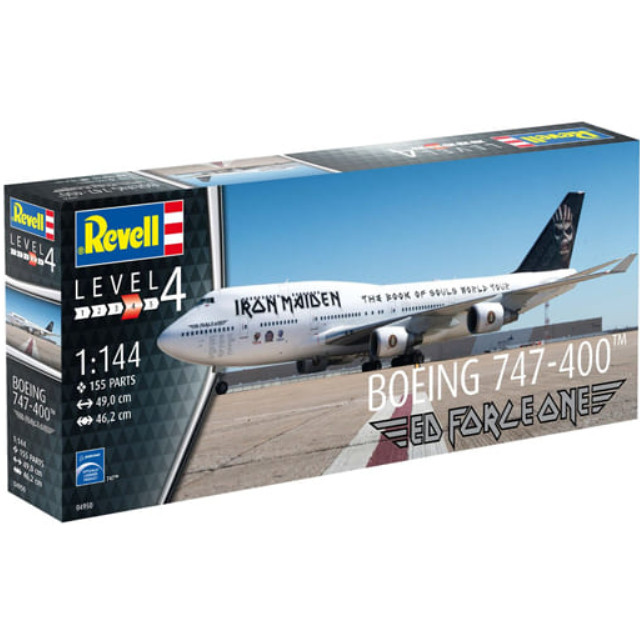 [PTM]1/144 B747-400 アイアン メイデン [04950] レベル(Revell) プラモデル