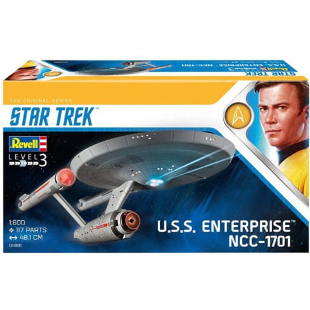 [PTM]1/600 NCC-1701 U.S.S エンタープライズ 「スタートレック 宇宙大作戦」 [GR04991] レベル(Revell)