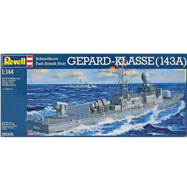 [PTM]1/144 高速艇 KI.143A `ゲパルト` [05005] レベル(Revell) プラモデル