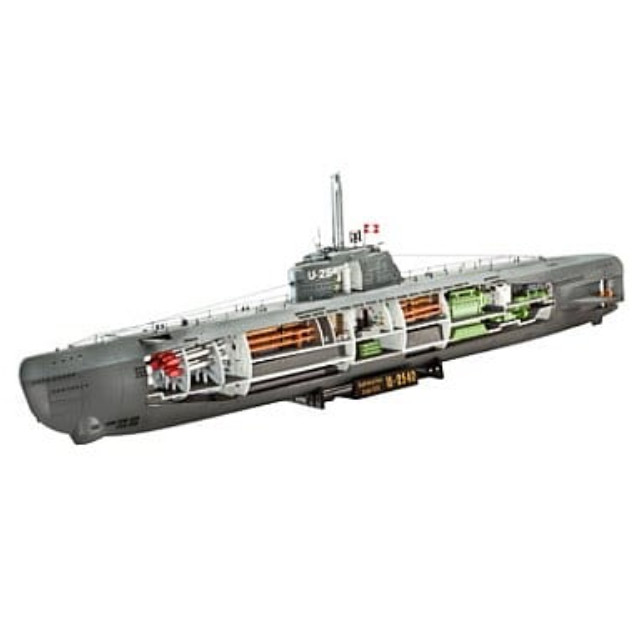 [PTM]1/144 Uボート TypeXXI w/インテリア [05078] レベル(Revell) プラモデル