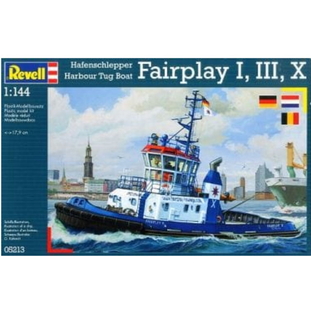 [PTM]1/144 ファーバータグボート `フェアプレイ` [05213] レベル(Revell) プラモデル