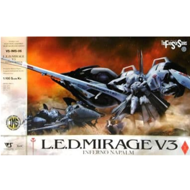 [PTM]1/100 L.E.D.ミラージュ V3 「ファイブスター物語」 インジェクション アッセンブリー モーターヘッドシリーズ [VS-IMS-06] ボークス プラモデル