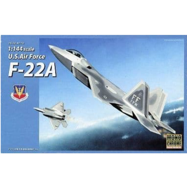 [PTM]1/144 アメリカ空軍 多用途戦術戦闘機 F-22A [MCT-702] モノクローム(Monochrome) プラモデル