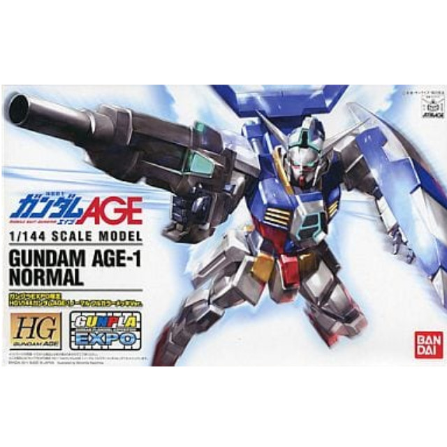 [PTM]1/144 HG ガンダムAGE-1 ノーマル フルカラーメッキVer. 「機動戦士ガンダムAGE」 ガンダムEXPOワールドツアージャパン2011限定 [0174068] バンダイ プラモデル