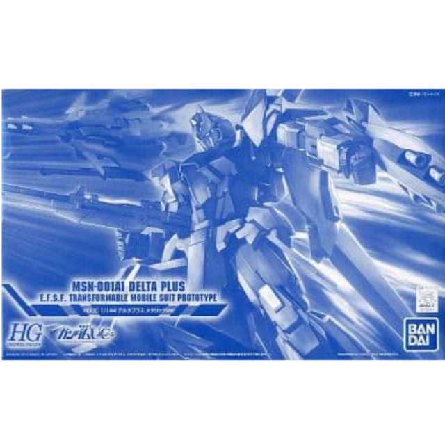 [PTM]1/144 HGUC MSN-001A1 デルタプラス メタリックVer. 「機動戦士ガンダムUC」 キャラホビ2012限定 [0176311] バンダイ プラモデル