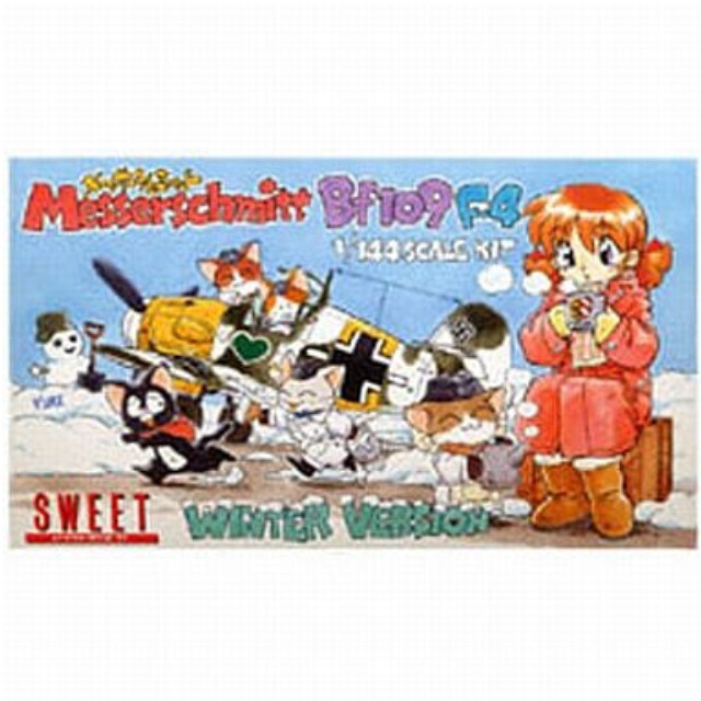 [PTM]1/144 メッサーシュミットBf109F-4 冬バージョン [14113] SWEET(スウィート) プラモデル