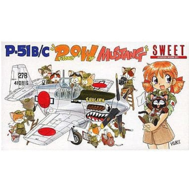[PTM]1/144 P-51B/C POW(捕虜)・マスタング [14117] SWEET(スウィート) プラモデル