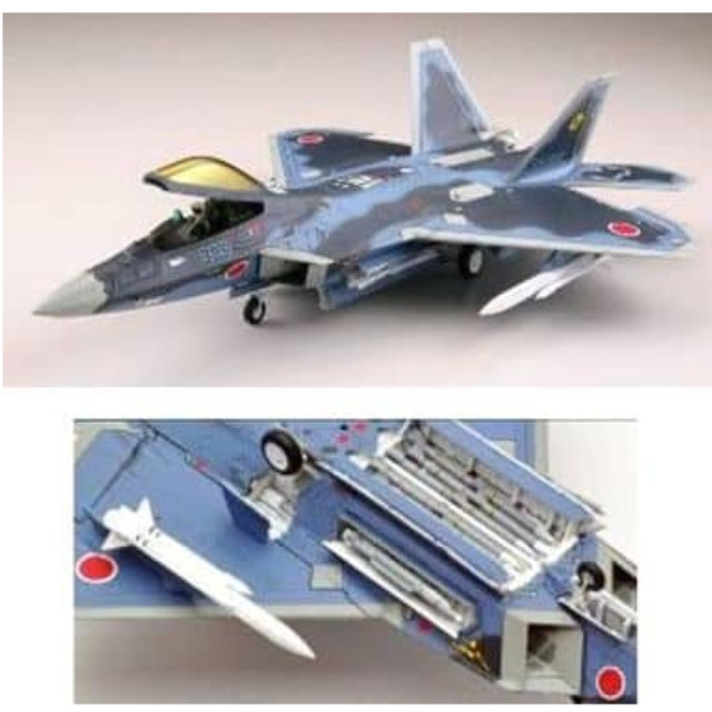 [PTM]1/144 仮空 F-22 築城 「技MIX航空機シリーズ AC203」 [243502] トミーテック プラモデル