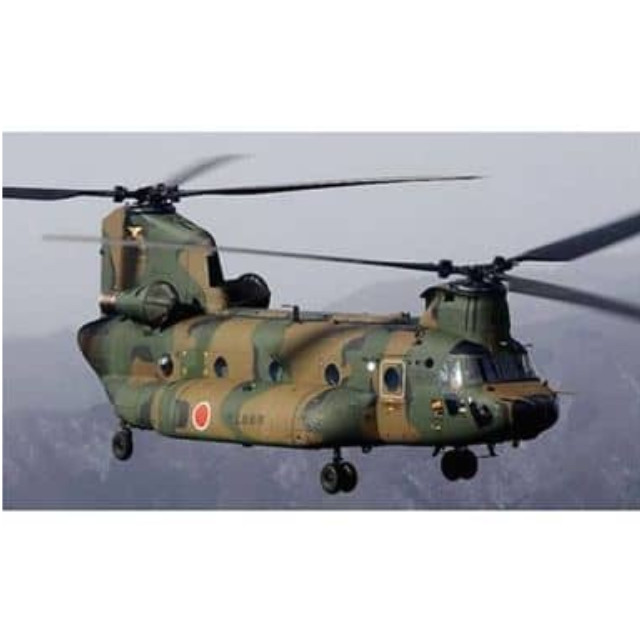 [PTM]1/144 陸上自衛隊 CH-47JA 第12ヘリコプター隊第2飛行隊(相馬原) 「技MIX航空機シリーズ ヘリコプター HC09」 [243571] トミーテック プラモデル