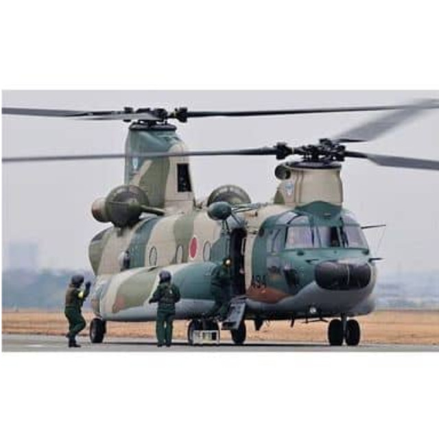 [PTM]1/144 陸上自衛隊 CH-47J(LR) 三沢ヘリコプター空輸隊(三沢) 「技MIX航空機シリーズ ヘリコプター HC12」 [243601] トミーテック プラモデル