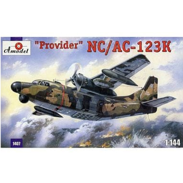[PTM]1/144 Provider NC/AC-123K-プロバイダー NC/AC-123K ガンシップ- [AM1407] A model(エーモデル) プラモデル