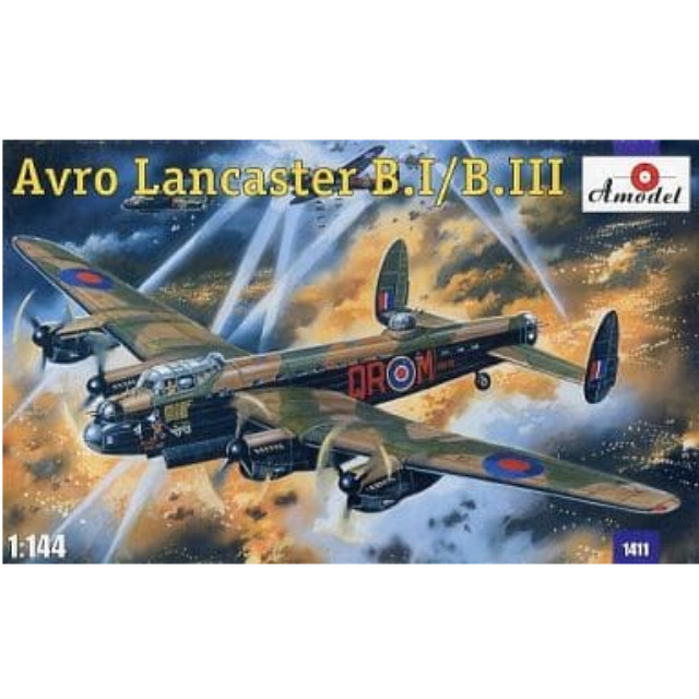 [PTM]1/144 アブロ・ランカスター B.I/B.III 四発重爆撃機 [AM1411] Amodel(エーモデル) プラモデル
