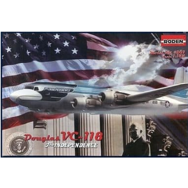 [PTM]1/144 米・ダグラスVC-118大統領専用機インデペンデンス1947-52年 [014T307] RODEN(ローデン) プラモデル