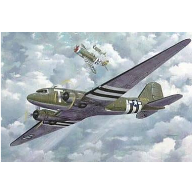 [PTM]1/144 米・ダグラス C-47 スカイトレーン輸送機 WWII [014T308] RODEN(ローデン) プラモデル