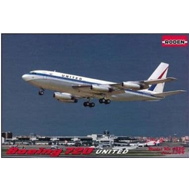 [PTM]1/144 米Boing-720旅客機・定期路線 [014T320] RODEN(ローデン) プラモデル