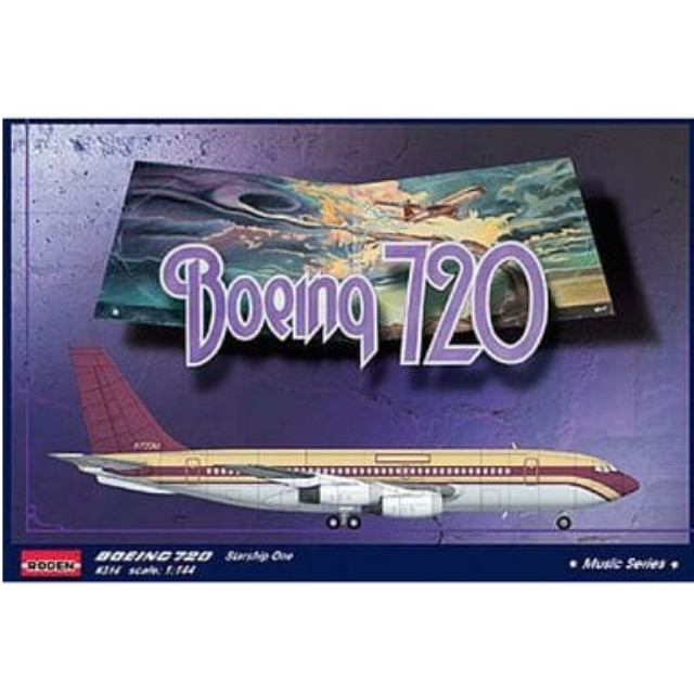 [PTM]1/144 米・Boing-720 音楽家専用機スターシップ [014T314] RODEN(ローデン) プラモデル