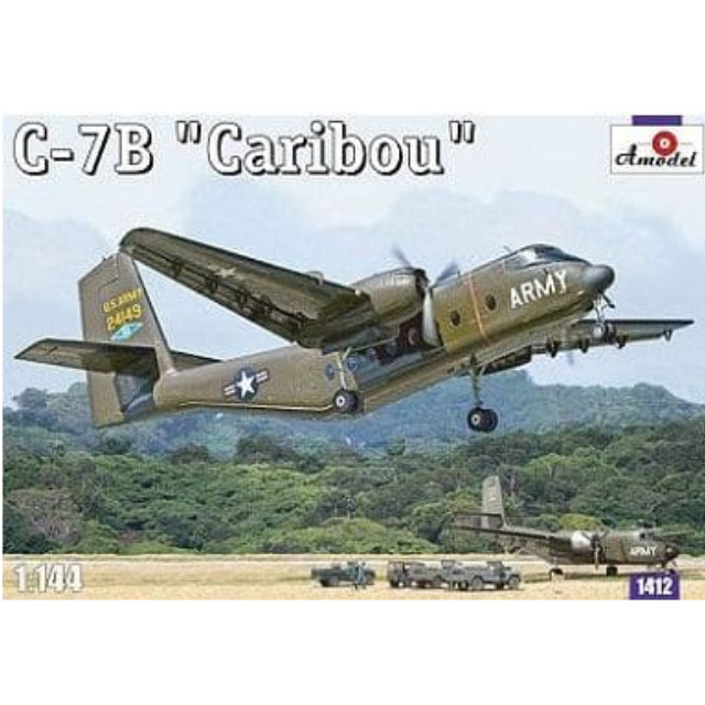 [PTM]1/144 C-7B カリブー戦術輸送機 [AM1412] A model(エーモデル) プラモデル
