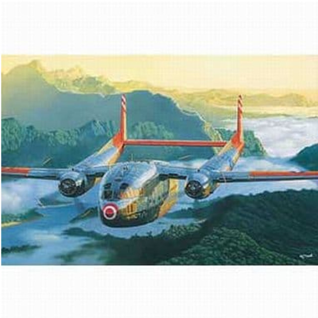 [PTM]1/144 米・フェアチャイルドC-119Cボックスカー双胴機体輸送機 [014T321] RODEN(ローデン) プラモデル