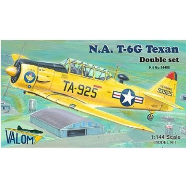 [PTM]1/144 米・ノースアメリカンT6G テキサン練習機2機セット [CV14408] VALOM(ヴァロム) プラモデル
