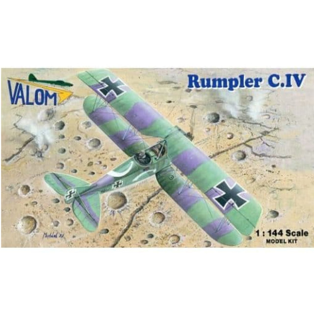 [PTM]1/144 独・ルンプラーC.IV複座攻撃機2機セット [CV14416] VALOM(ヴァロム) プラモデル