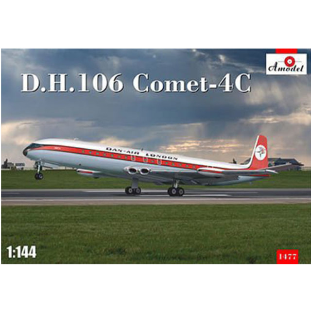 [PTM]1/144 デハビランドDH-106コメット4Cジェット旅客機ダンエアUK [AM1477] A model(エーモデル) プラモデル