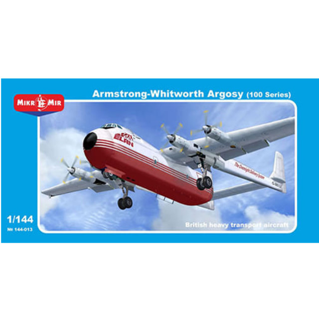 [PTM]1/144 英・アームストロング・ホイットワース アーゴシー 大型輸送機 100シリーズ [AV14113] AVIS(エイビス) プラモデル