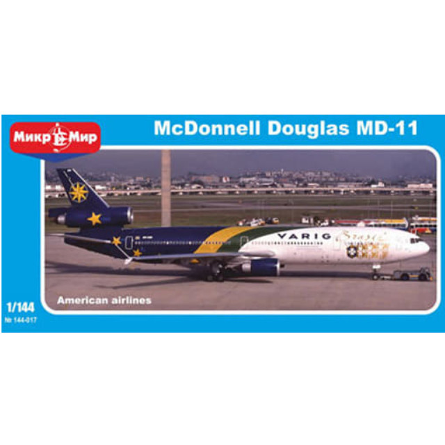 [PTM]1/144 マクダネル・ダグラス MD-11 旅客機・バリグ・ブラジル航空 [AV14117] AVIS(エイビス) プラモデル