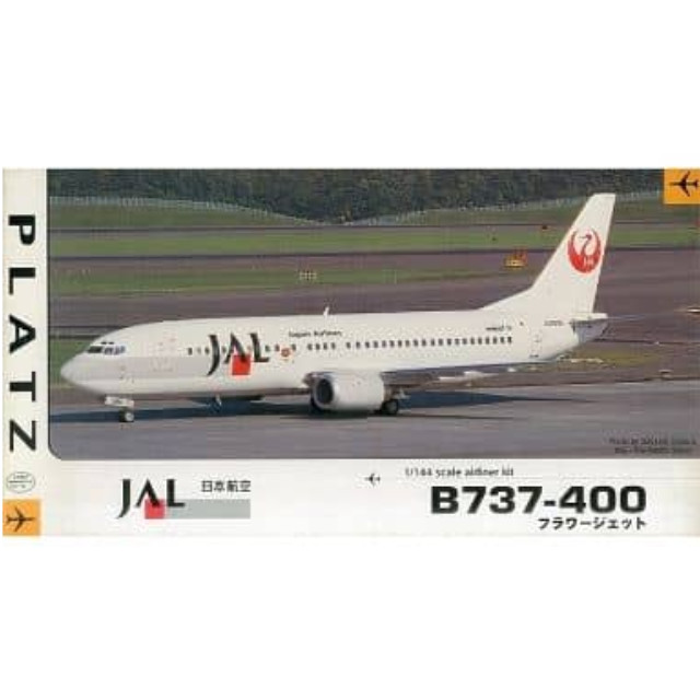 [PTM]1/144 日本航空 B737-400 フラワージェット [AA1] プラッツ プラモデル